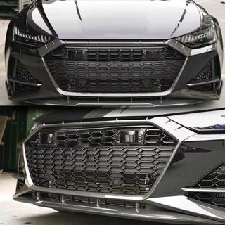 Radiateurgrill omlijsting (voor RS6, carbon) foto 2