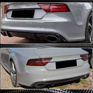 Achterbumper diffuser (carbon) Audi A7 2010–2018 foto 3