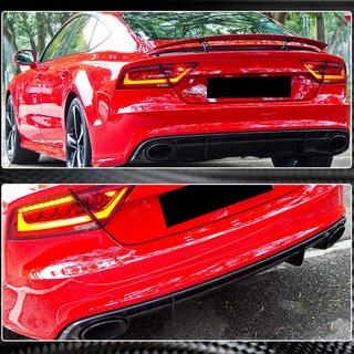 Achterbumper diffuser (carbon) Audi A7 2010–2018 foto 4
