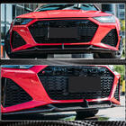 Audi A7 2018– Voorbumper lipspoiler Lip V2 (voor RS7, droog carbon) foto 3