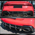 Audi A7 2018– Achterbumper diffuser (voor RS7 2018-2022, dry carbon) foto 3