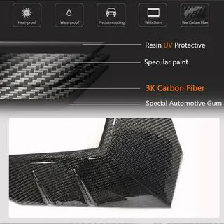 Radiatorgrill omlijsting (voor RSQ8, carbon) foto 3