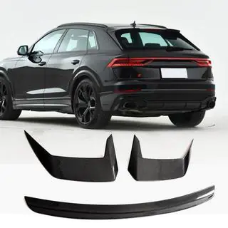 Achterspoiler voor op het dak (carbon) foto 1