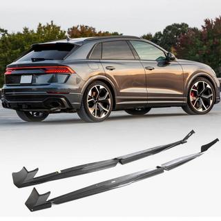 Sideskirts (Carbon) Audi Q8 2018– foto 1