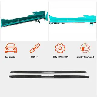 Sideskirts (voor S3 Sedan, carbon) foto 2