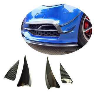 Voorbumper lipspoiler (voor S-Line Sedan 2012-2016, carbon) Audi A3 2012–2020 foto 1