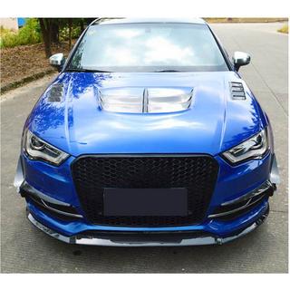 Voorbumper lipspoiler (voor S-Line Sedan 2012-2016, carbon) Audi A3 2012–2020 foto 3