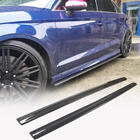 Audi A3 2012–2020 Sideskirts V3 (voor S-Line Sedan, carbon) foto 1