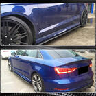 Audi A3 2012–2020 Sideskirts V3 (voor S-Line Sedan, carbon) foto 5