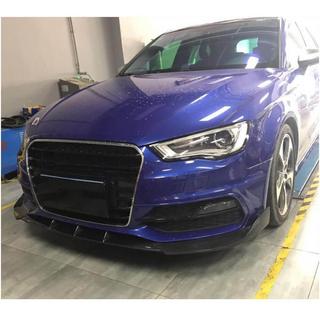 Voorbumper lip Lip V1 (voor S-Line 2012-2016 HB, carbon) Audi A3 2012–2020 foto 3