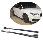 Audi A3 2012–2020 Sideskirts (voor S-Line HB 2012-2016, carbon) foto 1