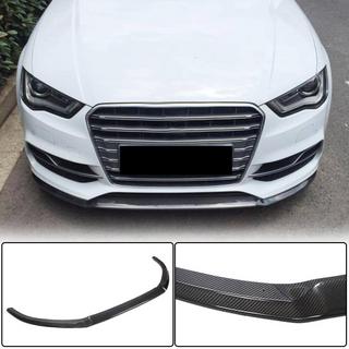 Frontbumper lip Lip V1 (voor S-Line Sedan 2012-2016, carbon) Audi A3 2012–2020 foto 1