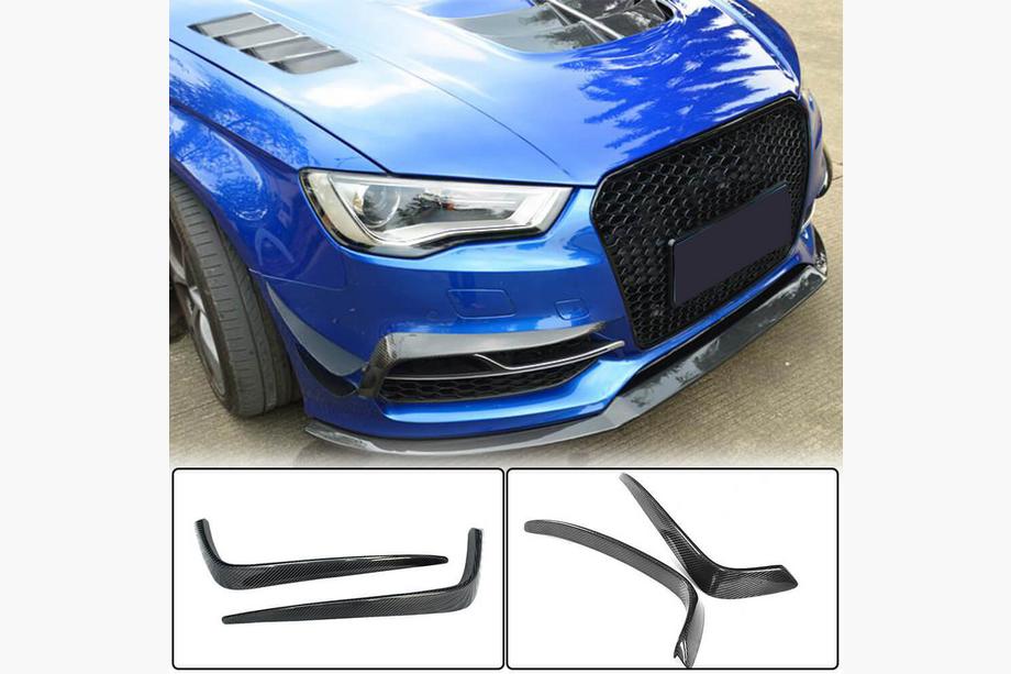Audi A3 2012–2020 Mistlamp omlijstingen (voor S-Line Sedan 2012-2016, carbon) Image