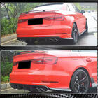 Audi A3 2012–2020 Achterbumper diffuser V3 (voor S-Line Sedan 2012-2016, carbon) foto 3