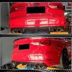Audi A3 2012–2020 Achterbumper diffuser V2 (voor S-Line Sedan 2012-2016, carbon) foto 4