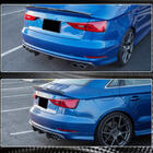 Audi A3 2012–2020 Achterbumper diffuser V2 (voor S-Line Sedan 2012-2016, carbon) foto 5