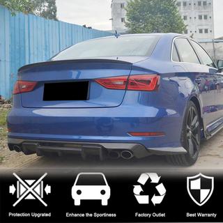 Achterbumper diffuser V1 (voor S-Line Sedan 2012-2016, carbon) Audi A3 2012–2020 foto 2