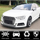 Audi A3 2012–2020 Frontlip Lip V3 (voor S-Line Sedan 2017-2020, carbon) foto 2