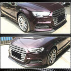 Audi A3 2012–2020 Frontlip Lip V3 (voor S-Line Sedan 2017-2020, carbon) foto 4
