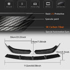 Audi A3 2012–2020 Front bumper lip Lip V2 (voor S-Line Sedan 2017-2020, carbon) foto 4