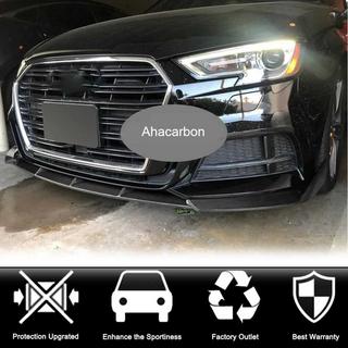Voorbumper lip Lip V1 (voor S-Line 2017-2020 Sedan, carbon) Audi A3 2012–2020 foto 4