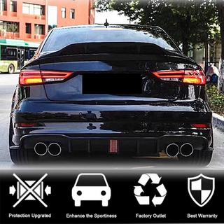 Achterbumper diffuser V2 (voor S-Line Sedan 2017-2020, carbon) Audi A3 2012–2020 foto 2