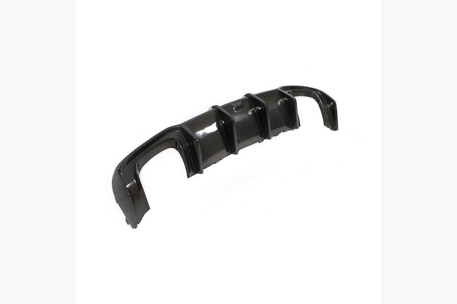 Audi A3 2012–2020 Achterbumper diffuser V1 (voor S-Line Sedan 2017-2020, Carbon) Foto 9