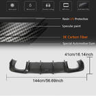Audi A3 2012–2020 Achterbumper diffuser (FRP) foto 5