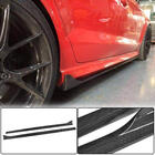 Audi A3 2012–2020 Side skirts V2 (voor S-Line Sedan, carbon) foto 1