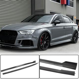 Sideskirts V1 (voor S-Line Sedan, carbon) Audi A3 2012–2020 foto 2