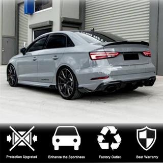 Sideskirts V1 (voor S-Line Sedan, carbon) Audi A3 2012–2020 foto 4
