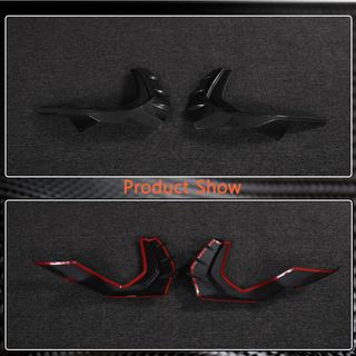 Voorbumper lip spoiler (voor S-Line Sedan 2020-2023, carbon) foto 3