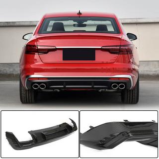 Achterbumper diffuser V1 (voor S-Line, carbon) foto 1