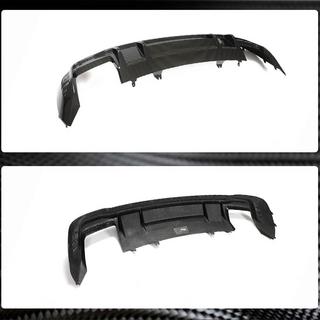 Achterbumper diffuser V1 (voor S-Line, carbon) foto 4