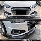 Audi A4 B9 2015–2024 Voorbumper lipspoiler Lip V1 (voor S-Line Sedan 2015-2019, carbon) foto 3