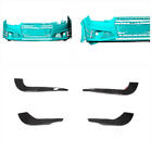 Audi A4 B9 2015–2024 Voorbumper lip V3 (voor S-Line Sedan 2015-2019, carbon) foto 2