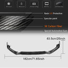 Audi A4 B9 2015–2024 Lipspoiler voor voorbumper Lip V2 (voor S-Line Sedan 2015-2019, Carbon) foto 6