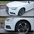 Audi A4 B9 2015–2024 Voorbumper lipspoiler Lip V4 (voor S-Line Sedan 2015-2019, carbon) foto 4