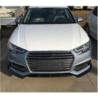 Audi A4 B9 2015–2024 Voorbumper frontlip Lip V5 (voor S-Line Sedan 2015-2019, carbon) foto 4