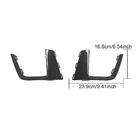 Audi A4 B9 2015–2024 Mistlamp afdekkappen V3 (voor S-Line Sedan 2015-2019, carbon) foto 7