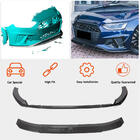 Audi A4 B9 2015–2024 Voorbumper lip Lip V2 (voor S-Line Sedan 2019-2024, carbon) foto 2