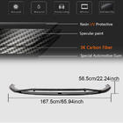 Audi A4 B9 2015–2024 Voorbumper lip Lip V2 (voor S-Line Sedan 2019-2024, carbon) foto 6