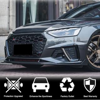 Front bumper lipspoiler Lip V1 (voor S-Line Sedan 2019-2024, carbon) foto 3