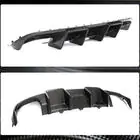 Audi A4 B8 2007–2015 Achterbumper diffuser V2 (voor S4 2009-2012, carbon) foto 2
