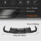 Audi A4 B8 2007–2015 Achterbumper diffuser (voor S4 2013-2015, carbon) foto 4