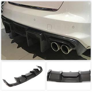 Achterbumper diffuser (voor S4 2013-2015, carbon) foto 1