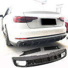Audi A4 B9 2015–2024 Achterbumper diffuser (voor S4 2017-2020, carbon) foto 1