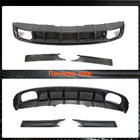 Audi A4 B9 2015–2024 Achterbumper diffuser (voor S4 2017-2020, carbon) foto 4