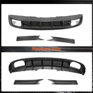 Achterbumper diffuser (voor S4 2017-2020, carbon) foto 4