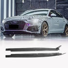 Audi A5 2016–2025 Sideskirts 2021-2025 V2 (voor Sportback, carbon) foto 1